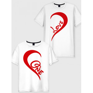  Tricou One Love Couple